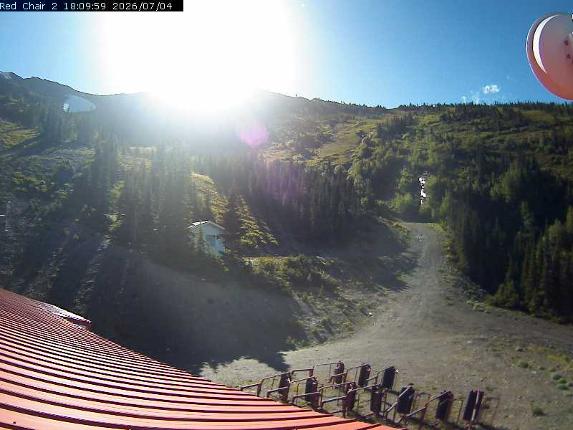 Webcam Castle Mountain: Red Chair Lift 2