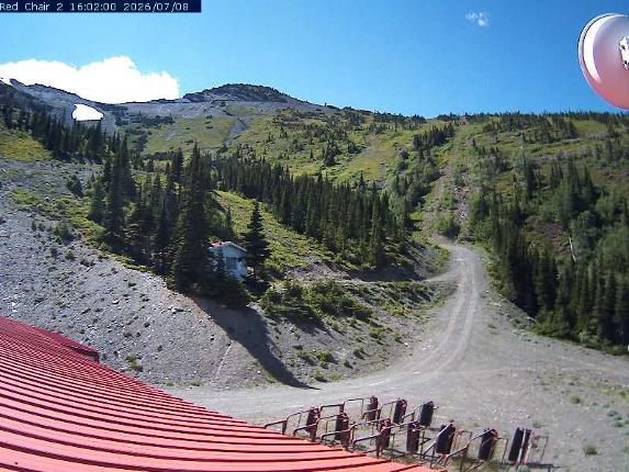 Webcam Castle Mountain: Red Chair Lift 2