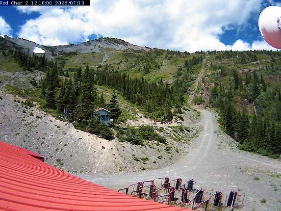 Webcam Castle Mountain: Red Chair Lift 2