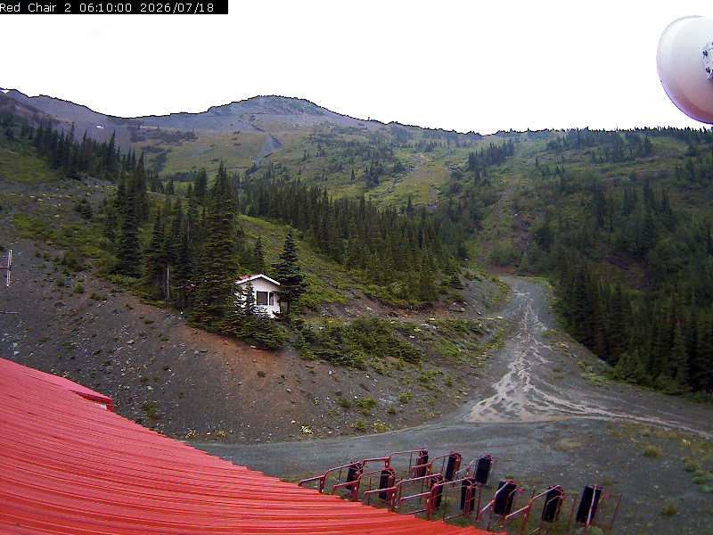 Webcam Castle Mountain: Red Chair Lift 2