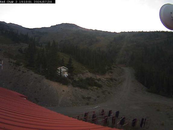 Webcam Castle Mountain: Red Chair Lift 2