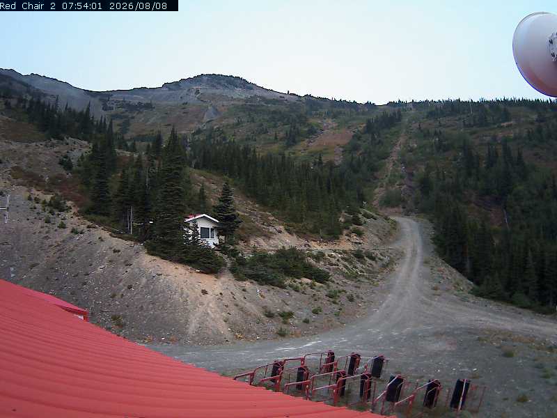 Webcam Castle Mountain: Red Chair Lift 2