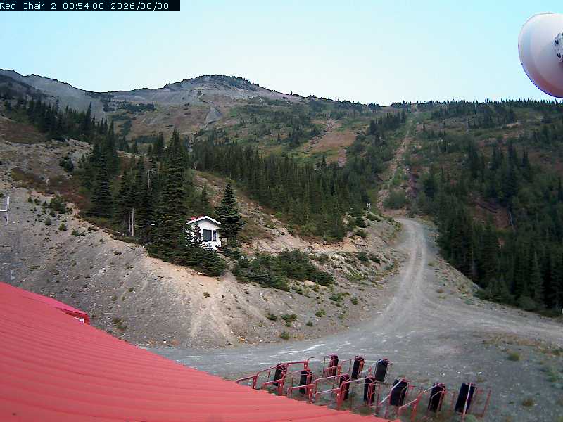 Webcam Castle Mountain: Red Chair Lift 2