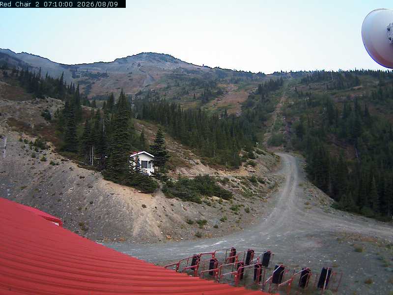 Webcam Castle Mountain: Red Chair Lift 2