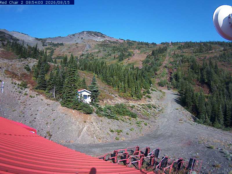 Webcam Castle Mountain: Red Chair Lift 2