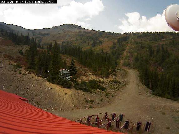 Webcam Castle Mountain: Red Chair Lift 2
