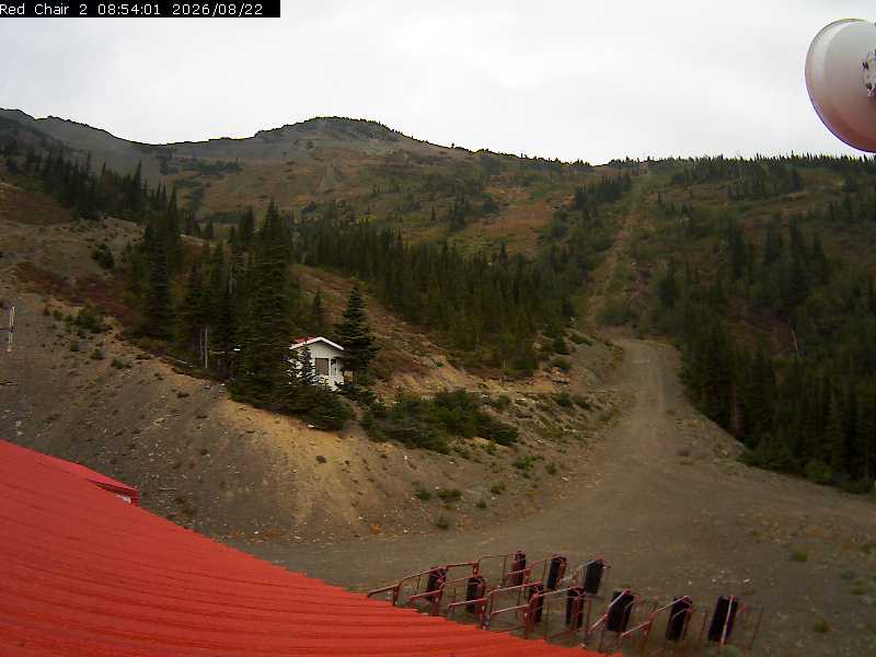 Webcam Castle Mountain: Red Chair Lift 2