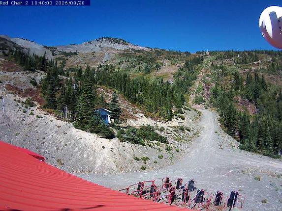 Webcam Castle Mountain: Red Chair Lift 2