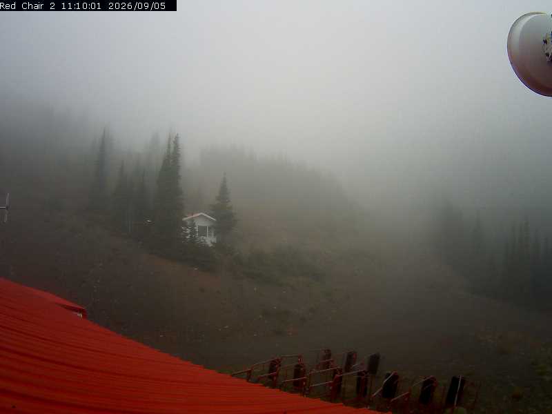 Webcam Castle Mountain: Red Chair Lift 2