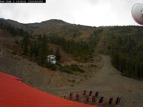 Webcam Castle Mountain: Red Chair Lift 2