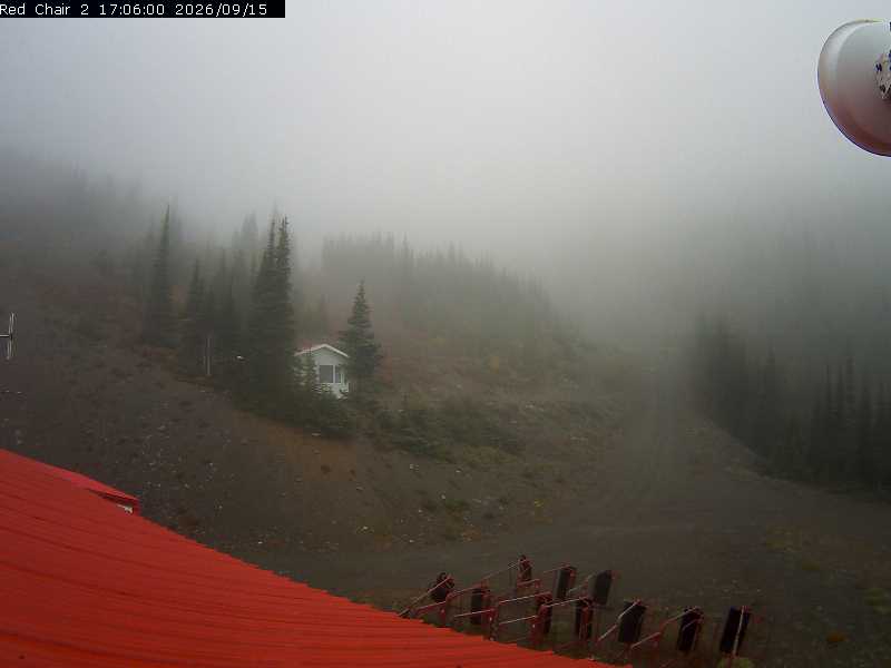 Webcam Castle Mountain: Red Chair Lift 2
