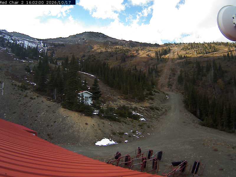 Webcam Castle Mountain: Red Chair Lift 2