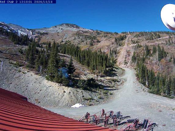 Webcam Castle Mountain: Red Chair Lift 2