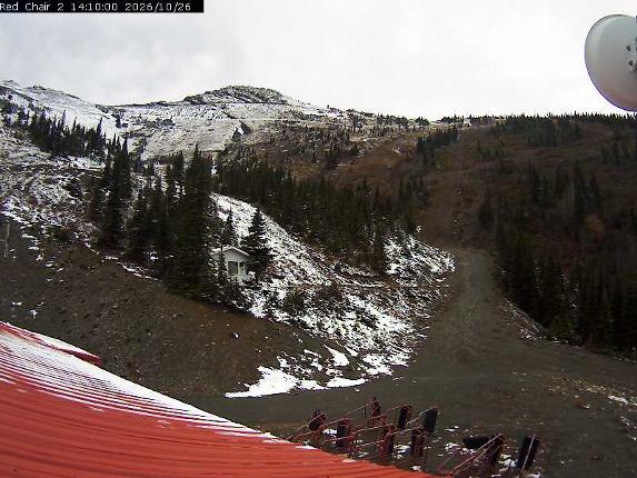 Webcam Castle Mountain: Red Chair Lift 2