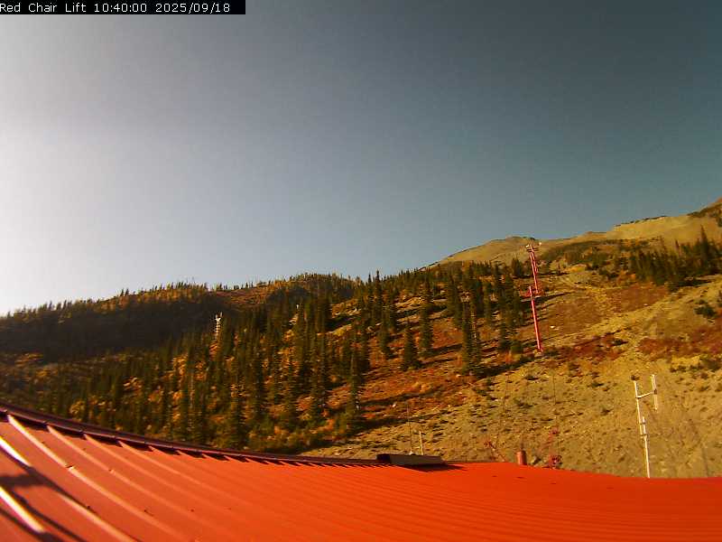 Webcam Castle Mountain: Red Chair Lift