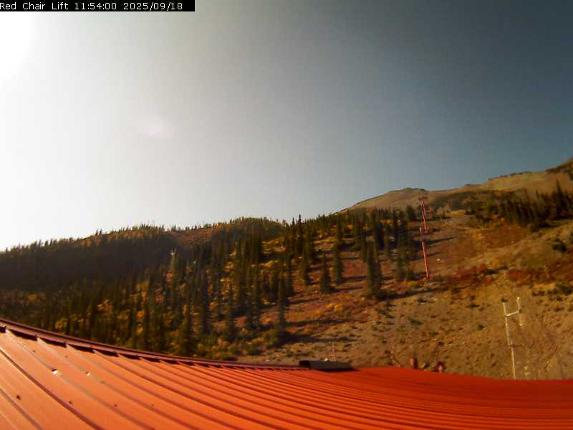 Webcam Castle Mountain: Red Chair Lift