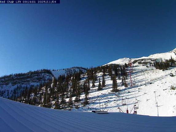 Webcam Castle Mountain: Red Chair Lift