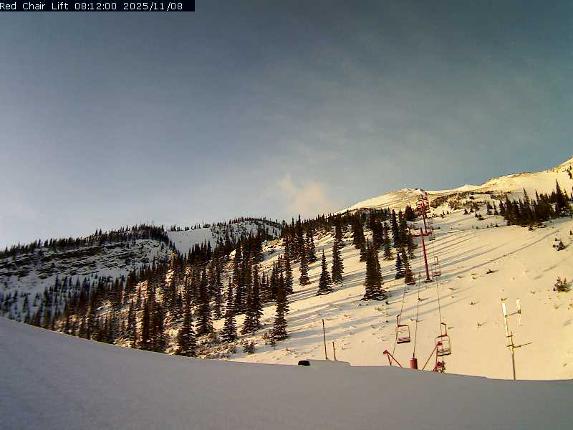 Webcam Castle Mountain: Red Chair Lift