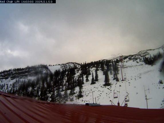 Webcam Castle Mountain: Red Chair Lift