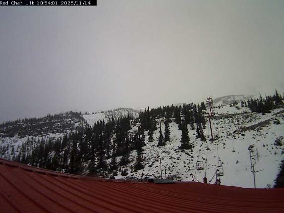 Webcam Castle Mountain: Red Chair Lift