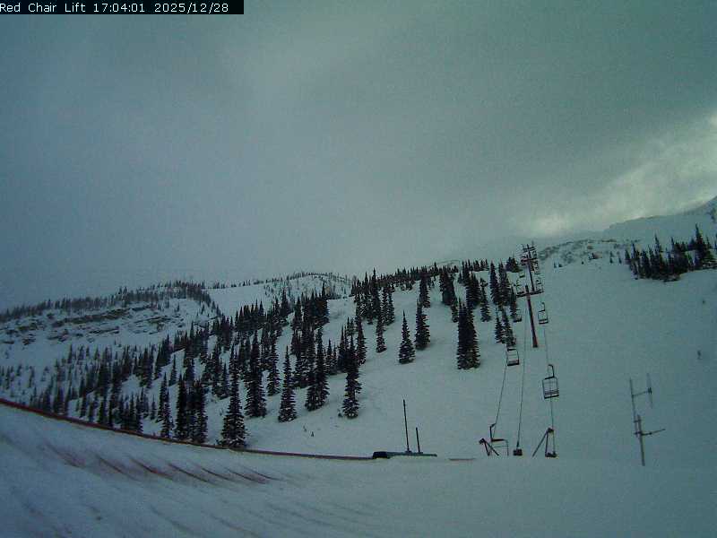 Webcam Castle Mountain: Red Chair Lift