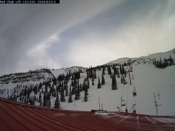 Webcam Castle Mountain: Red Chair Lift