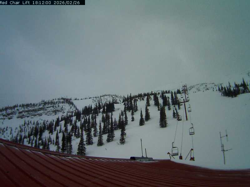 Webcam Castle Mountain: Red Chair Lift