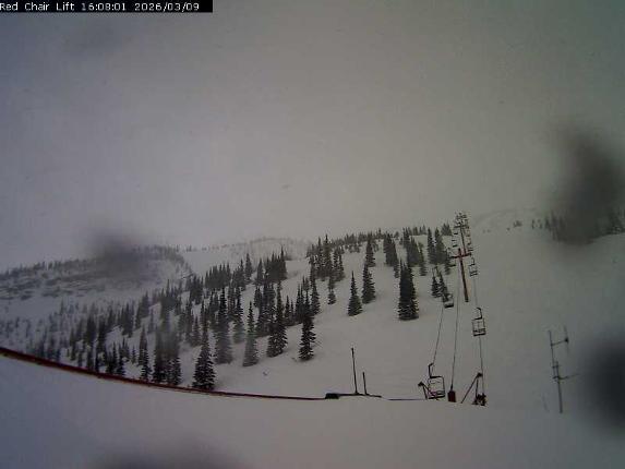 Webcam Castle Mountain: Red Chair Lift