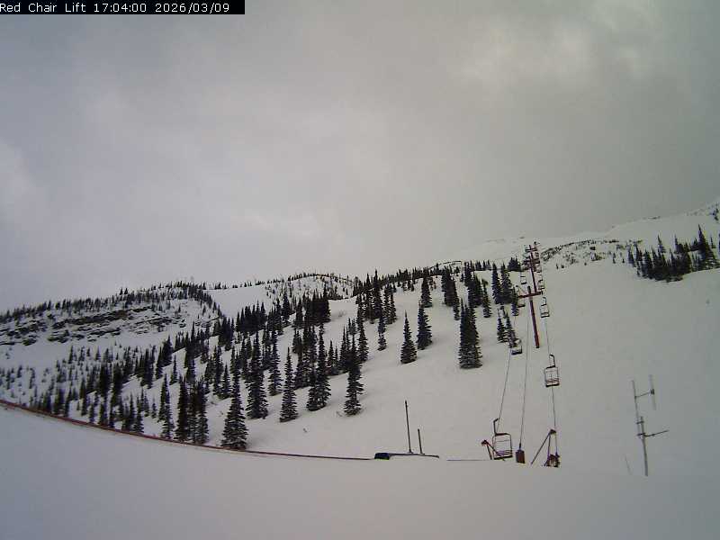 Webcam Castle Mountain: Red Chair Lift
