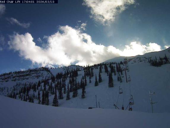 Webcam Castle Mountain: Red Chair Lift