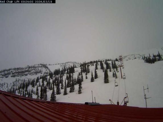 Webcam Castle Mountain: Red Chair Lift