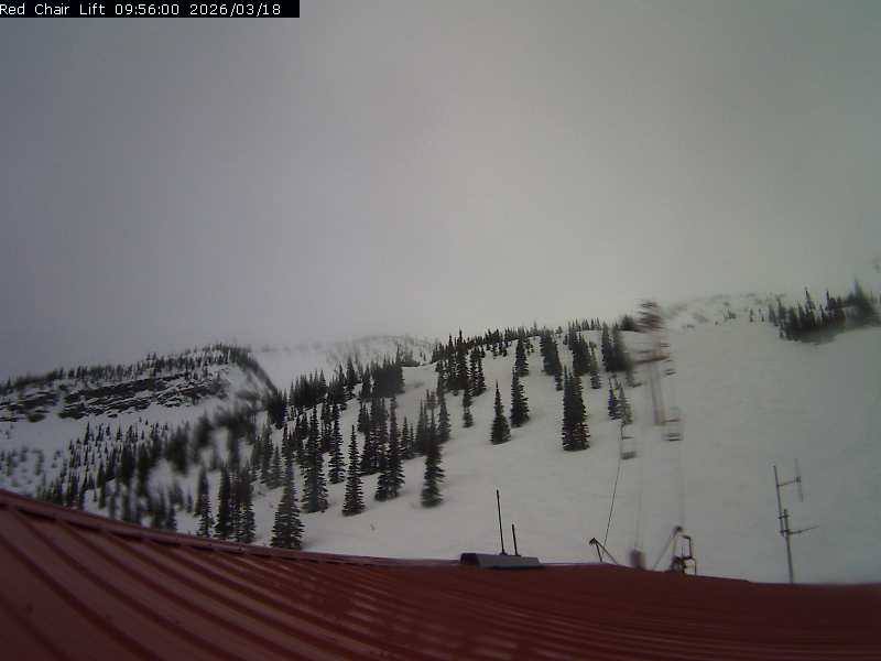 Webcam Castle Mountain: Red Chair Lift