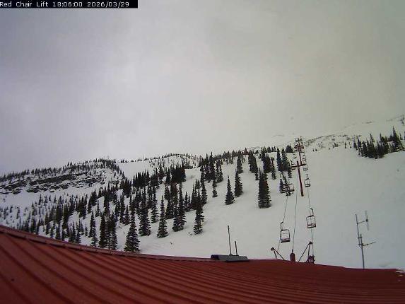 Webcam Castle Mountain: Red Chair Lift