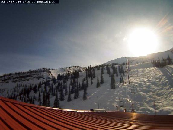 Webcam Castle Mountain: Red Chair Lift