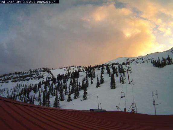 Webcam Castle Mountain: Red Chair Lift