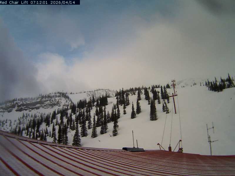 Webcam Castle Mountain: Red Chair Lift