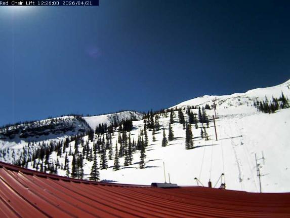 Webcam Castle Mountain: Red Chair Lift