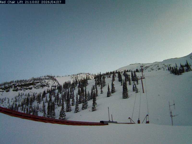 Webcam Castle Mountain: Red Chair Lift