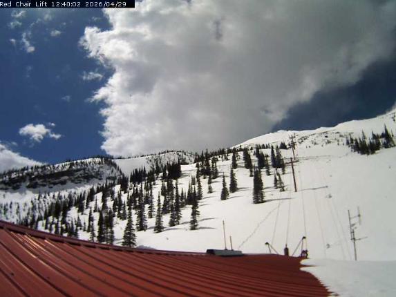 Webcam Castle Mountain: Red Chair Lift