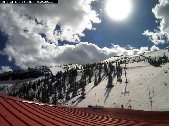 Webcam Castle Mountain: Red Chair Lift