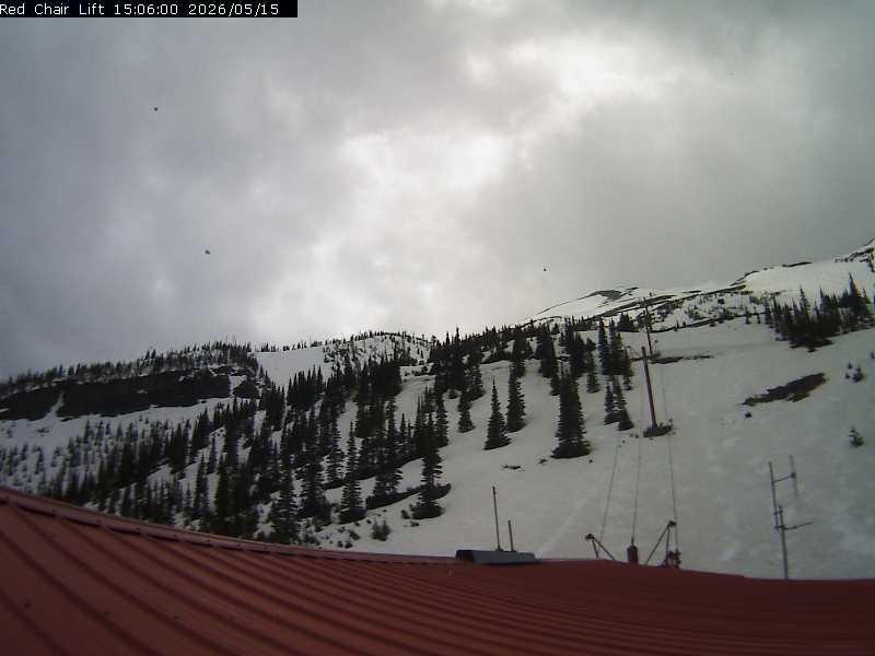 Webcam Castle Mountain: Red Chair Lift