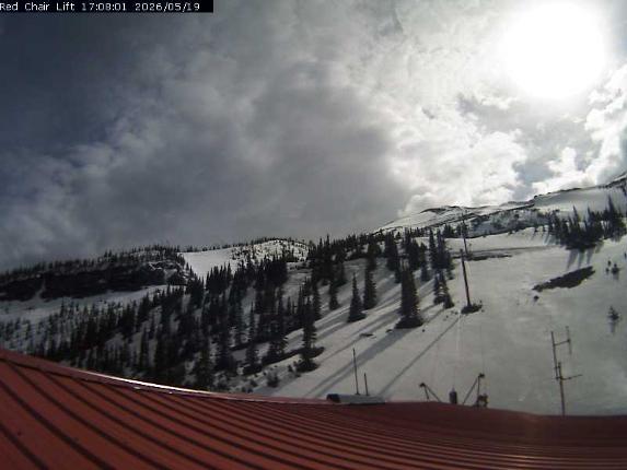 Webcam Castle Mountain: Red Chair Lift