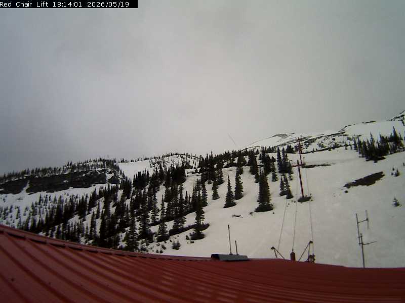Webcam Castle Mountain: Red Chair Lift