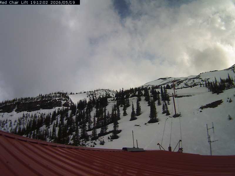 Webcam Castle Mountain: Red Chair Lift