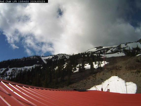 Webcam Castle Mountain: Red Chair Lift