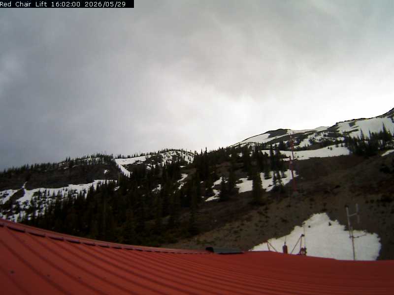 Webcam Castle Mountain: Red Chair Lift