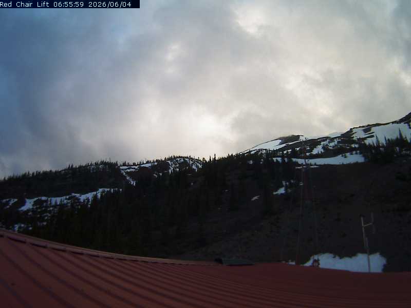 Webcam Castle Mountain: Red Chair Lift