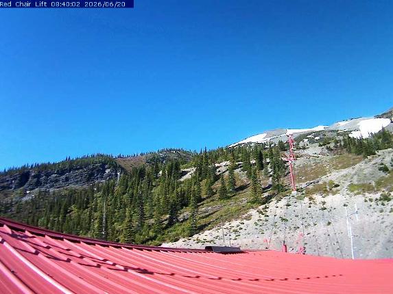 Webcam Castle Mountain: Red Chair Lift