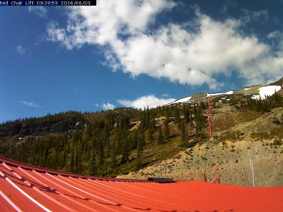 Webcam Castle Mountain: Red Chair Lift