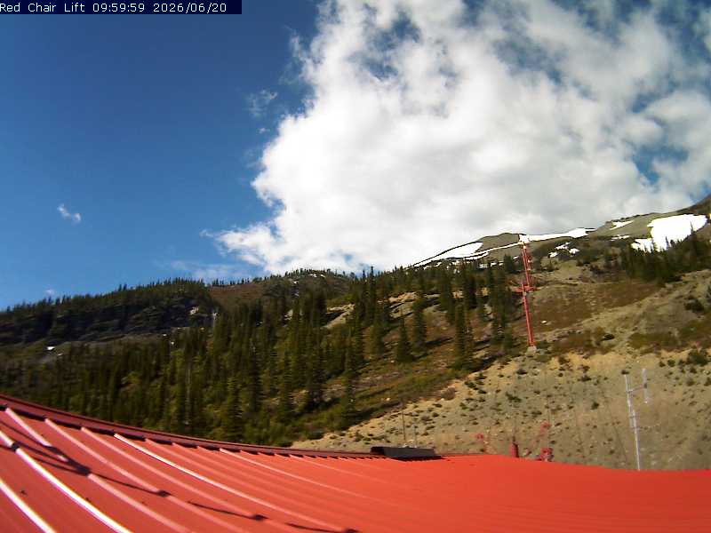 Webcam Castle Mountain: Red Chair Lift